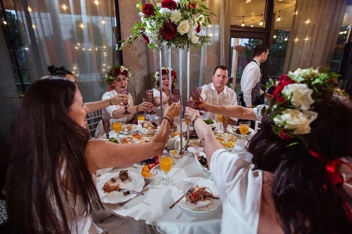 Банкет в ресторанах Vinity Group в Санкт-Петербурге