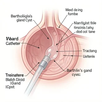 Катетеры ворда для лечения кисты бартолиновой железы: современное органосохраняющее решение